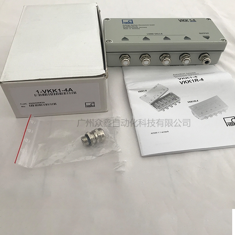 德國HBM接線盒1-VKK1-4A接線盒4孔鋁合金接線盒實拍圖2